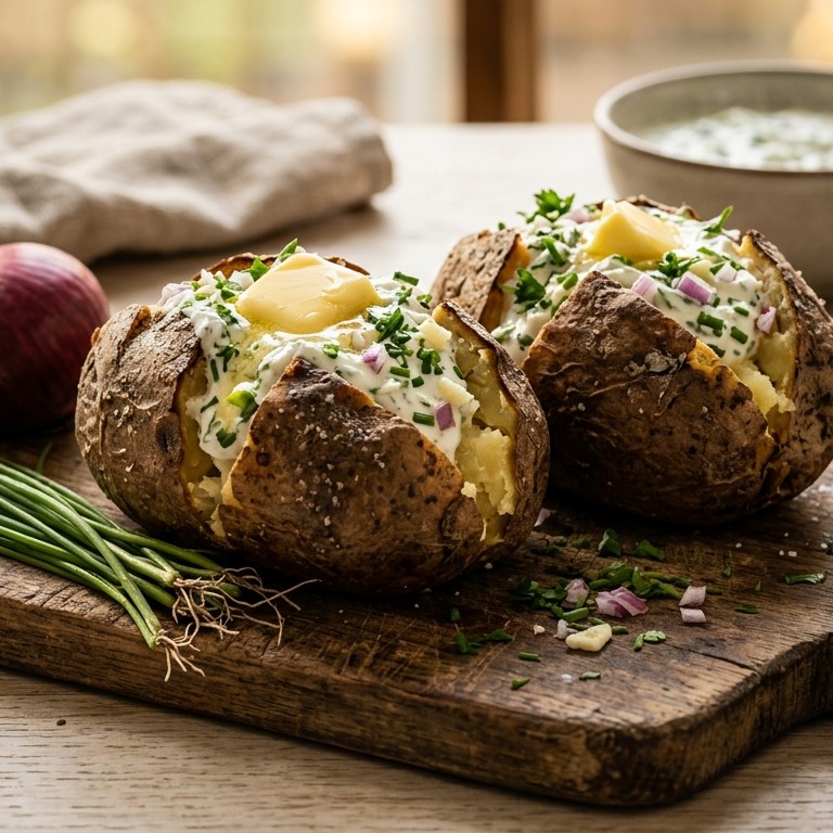 Gepofte aardappelen recept