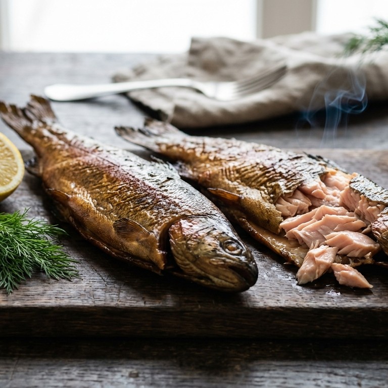 Gerookte forel recept