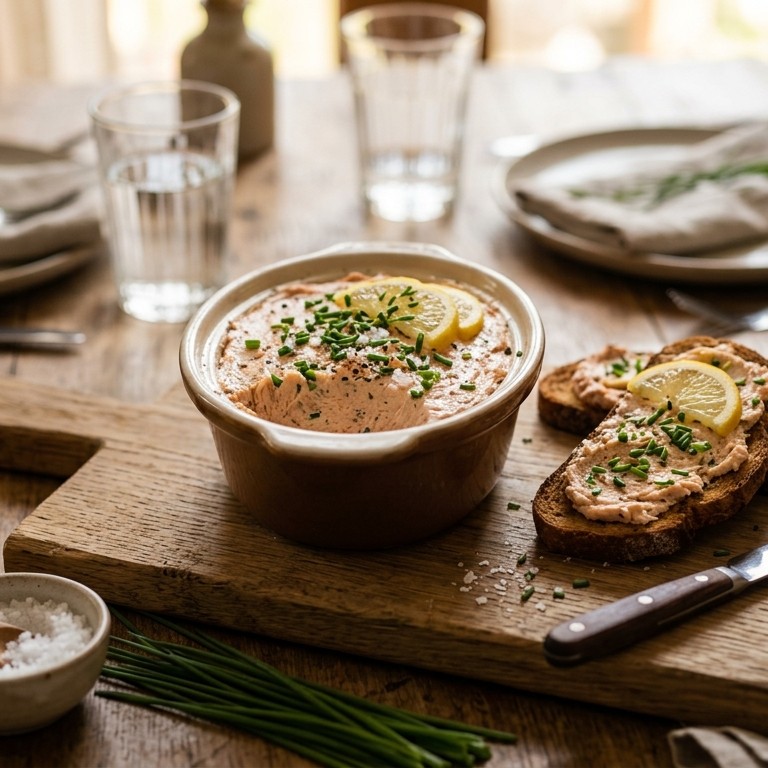Gerookte forelpaté recept