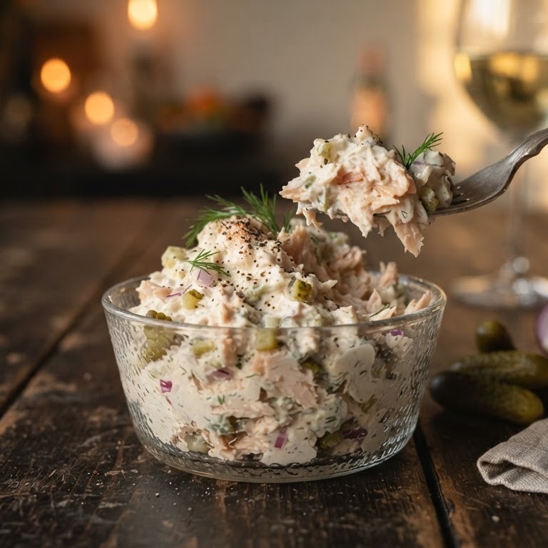 Gerookte forelsalade recept