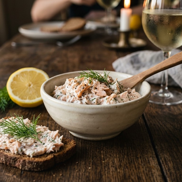 Gerookte forelspread recept