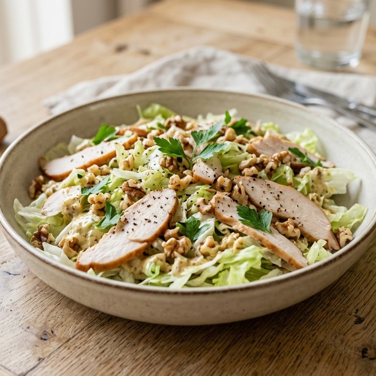 Gerookte kipsalade recept