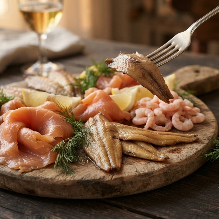 Gerookte vis combinatie recept