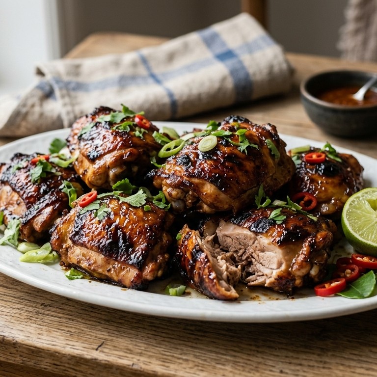Geroorsterde kip (authentiek Surinaamse) recept