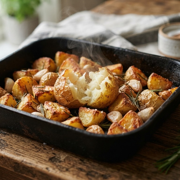 Geroosterde aardappel recept