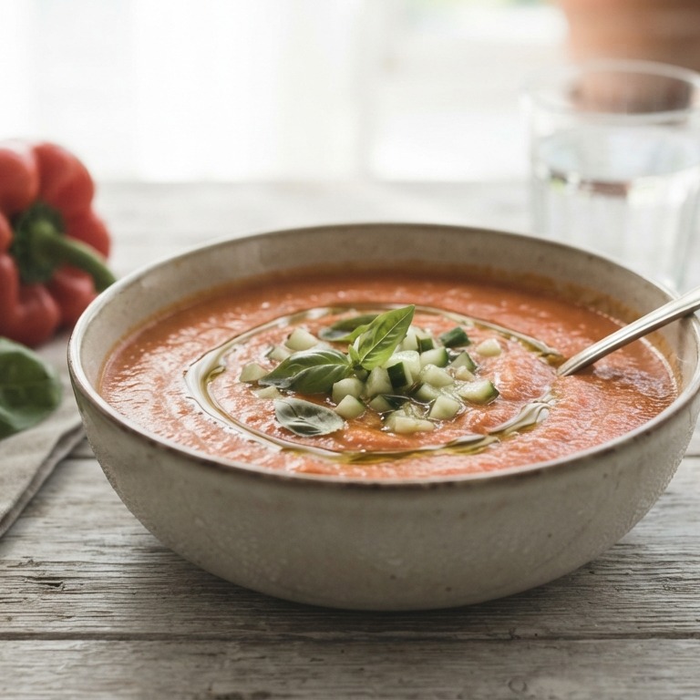 Geroosterde paprikasoep recept