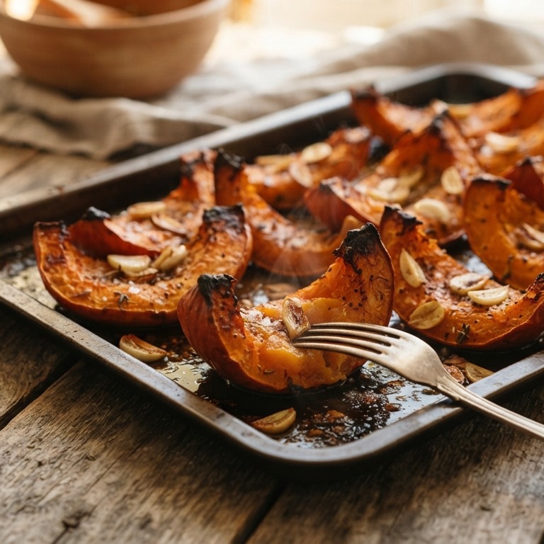 Geroosterde pompoen recept