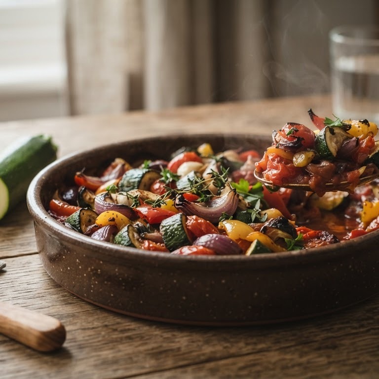 Geroosterde ratatouille recept