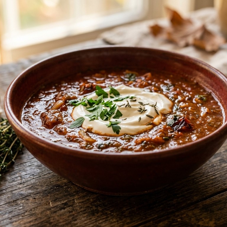 Geroosterde tomatensoep met creme fraiche recept