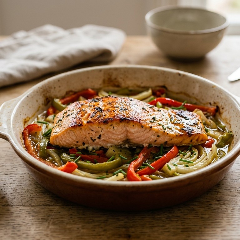 Geroosterde zalmfilet recept