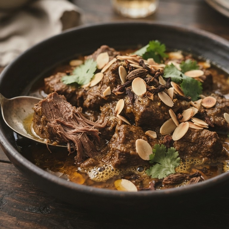 Gestoofd rundvlees met masala recept