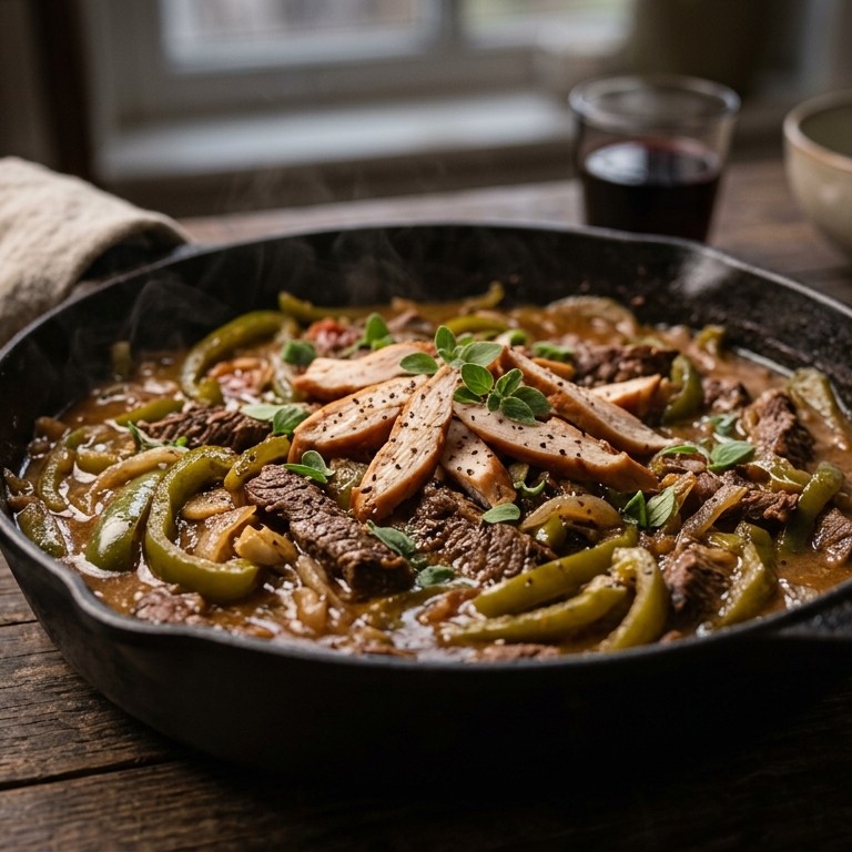 Gestoofd rundvlees met paprika recept