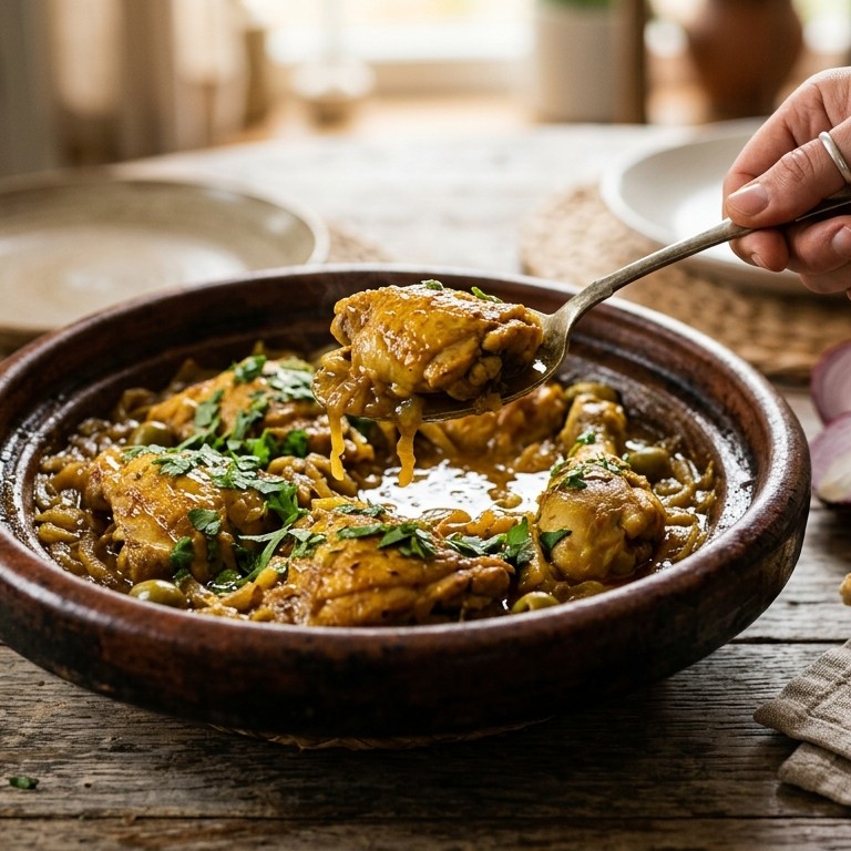 Gestoofde kip ( marmita ) recept