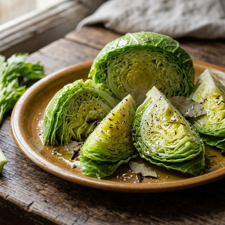 Gestoomde groene kool recept