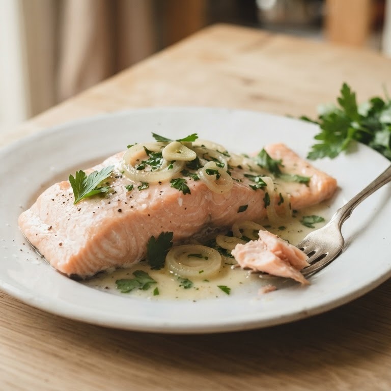 Gestoomde zalmforel recept