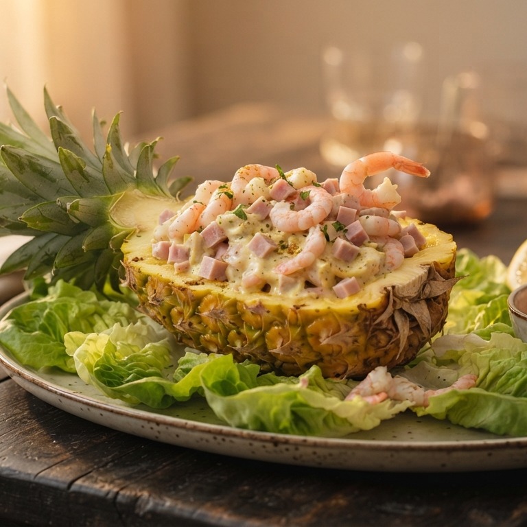 Gevulde ananas recept