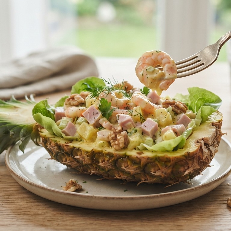 Gevulde ananas recept