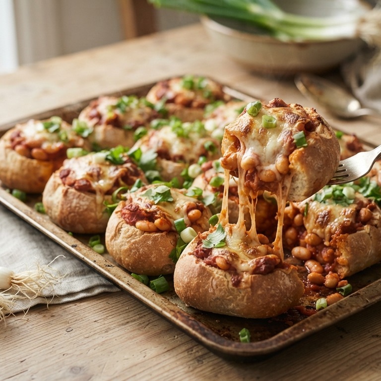 Gevulde broodjes uit de oven recept