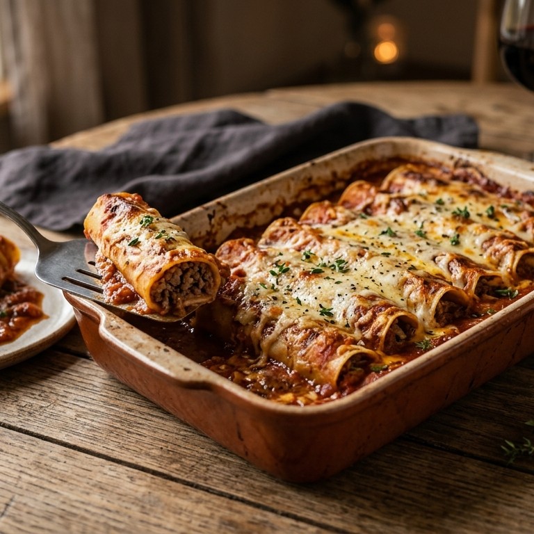 Gevulde canneloni recept