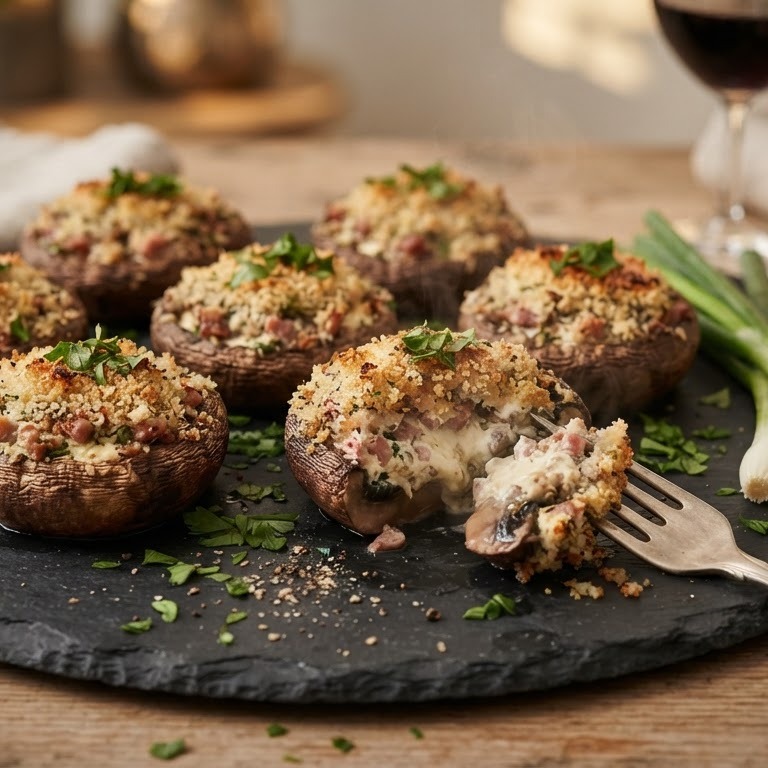 Gevulde champignons recept