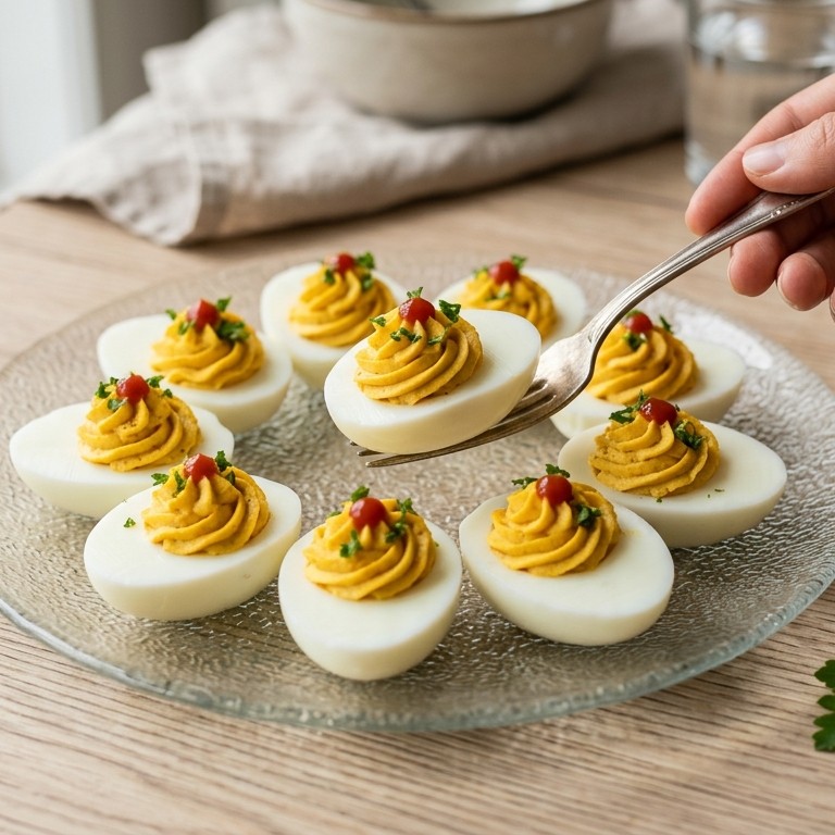 Gevulde eieren recept