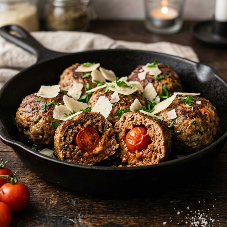 Gevulde gehaktballen recept