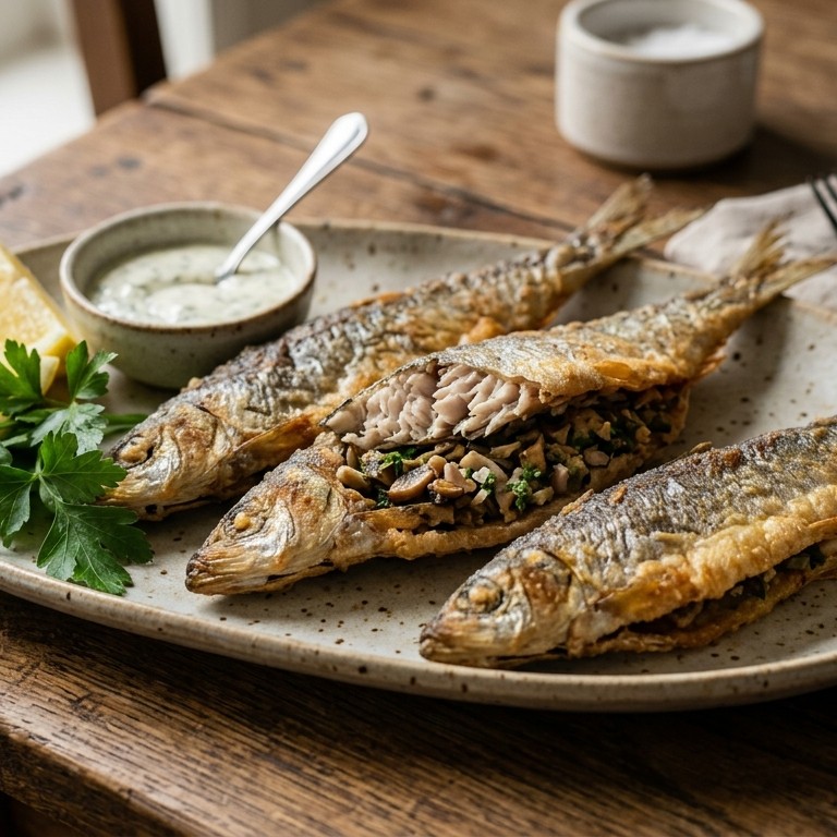 Gevulde haring recept