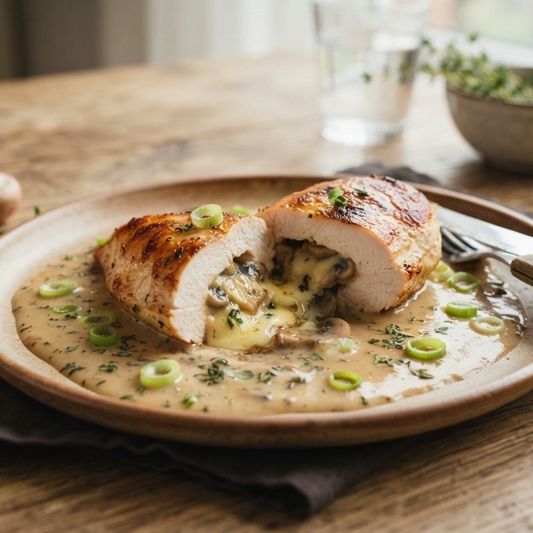 Gevulde kipfilet recept