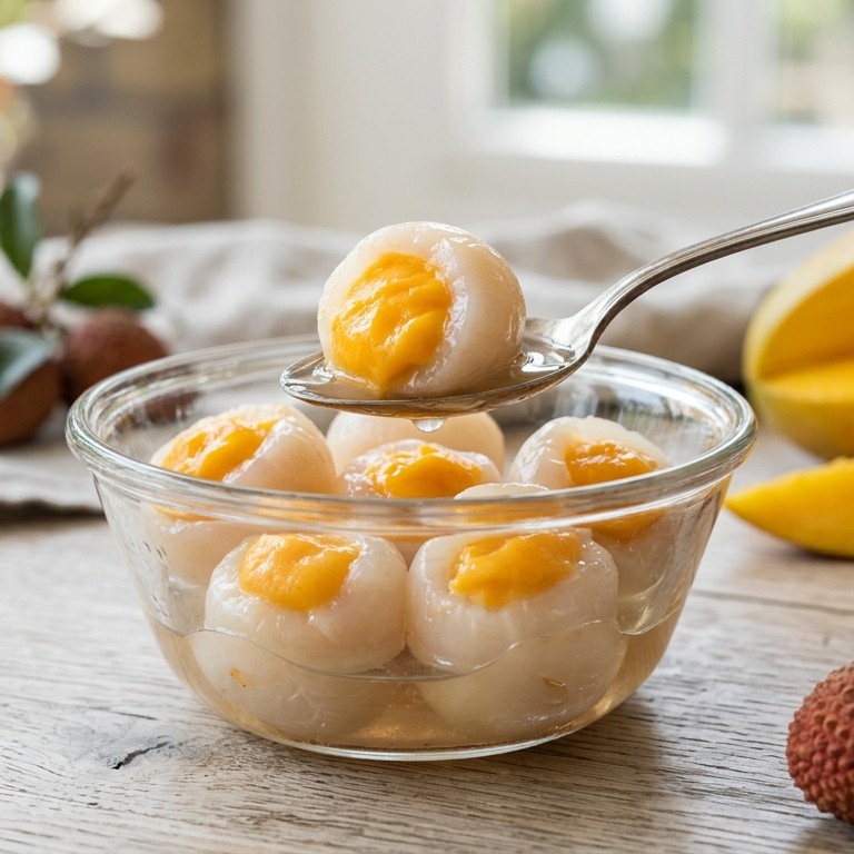 Gevulde lychees recept
