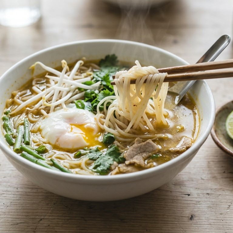 Gevulde noodlesoep recept
