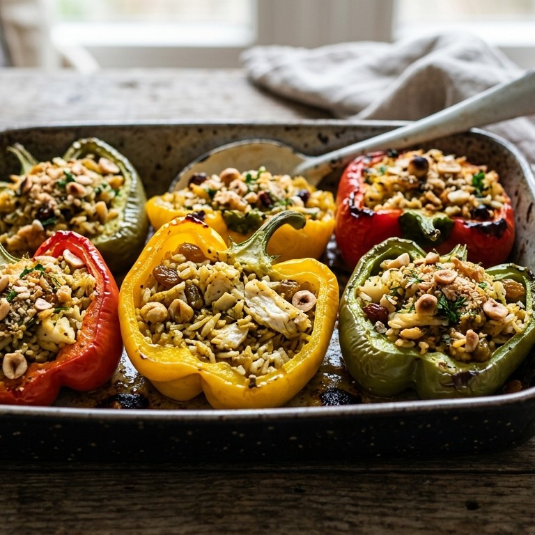 Gevulde paprika met kabeljauw recept