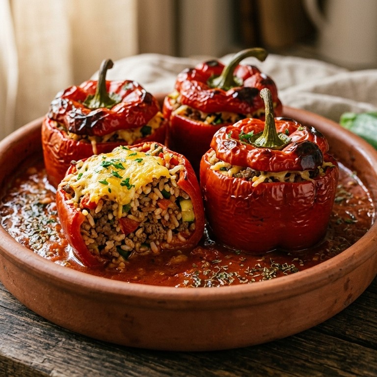 Gevulde paprika's recept