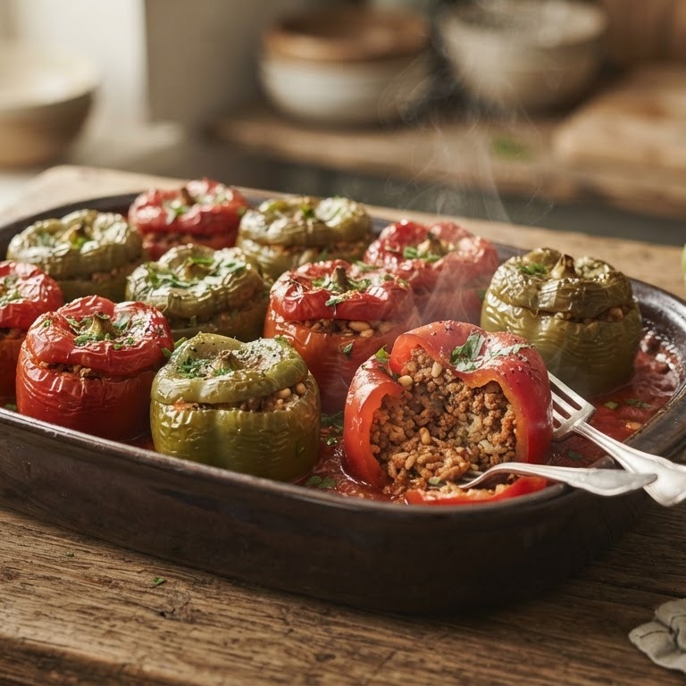 Gevulde paprika's recept