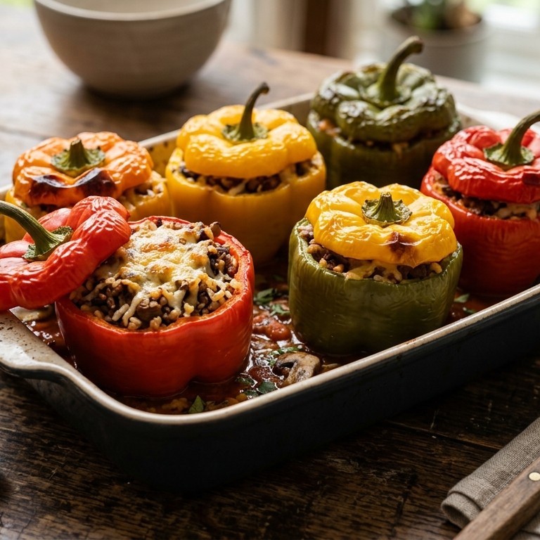 Gevulde paprika's recept
