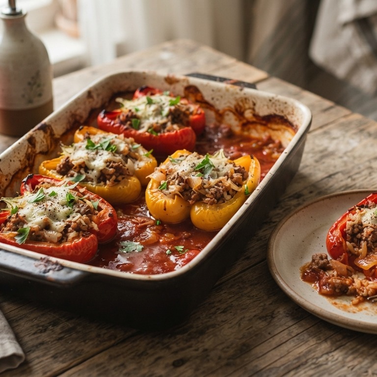 Gevulde paprika's recept
