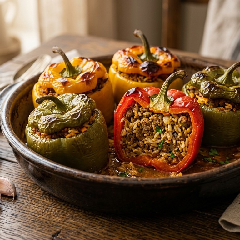 Gevulde paprika's recept