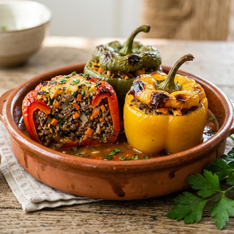 Gevulde paprika's recept