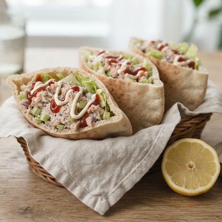 Gevulde pitabroodjes recept