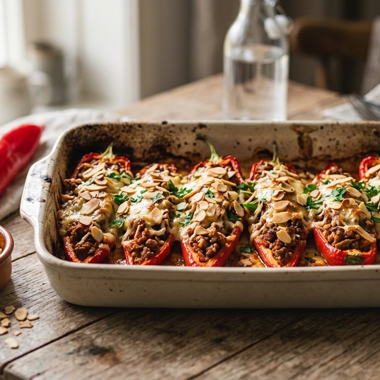 Gevulde puntpaprika ala Tessa recept