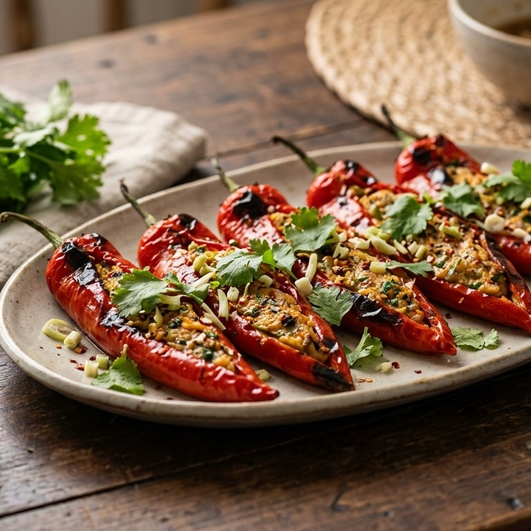 Gevulde Puntpaprika's recept