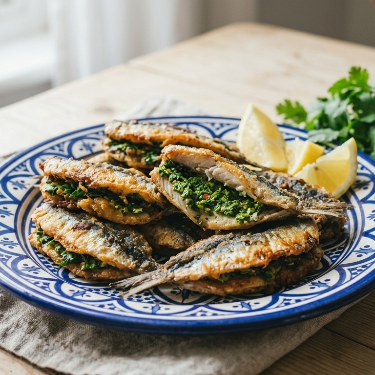 Gevulde sardines recept