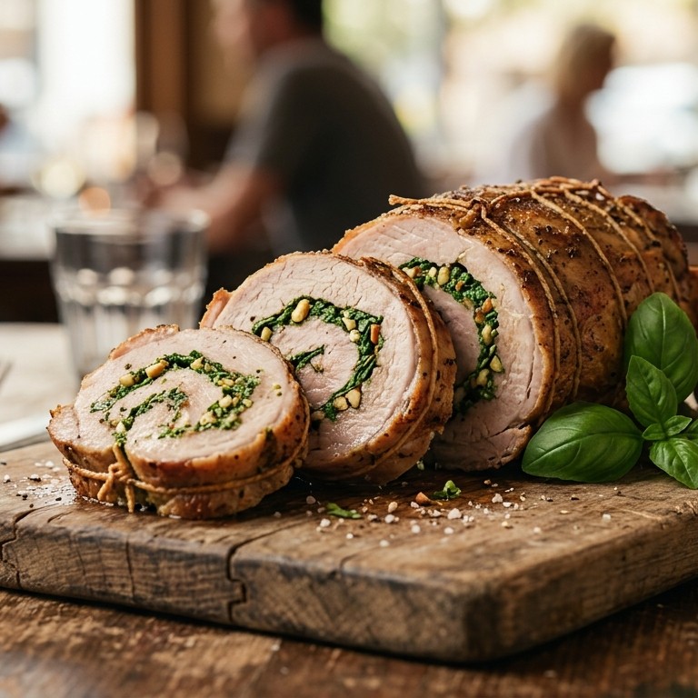 Gevulde schnitzelrollade recept