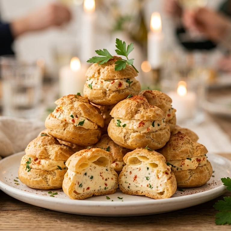 Gevulde soesjes recept