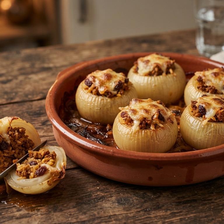 Gevulde uien recept