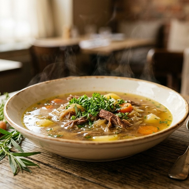 Gevulde uiensoep recept