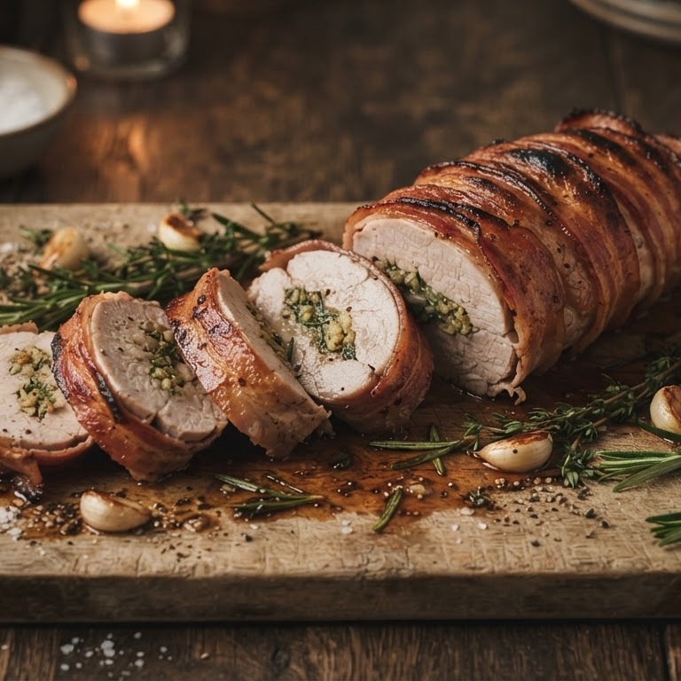 Gevulde varkensfilet recept