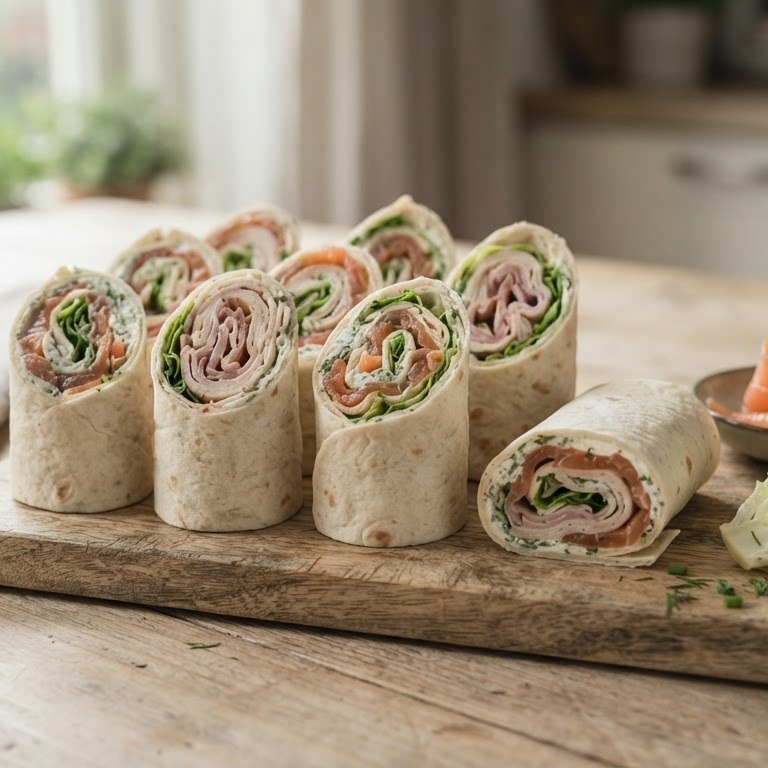 Gevulde wraps recept