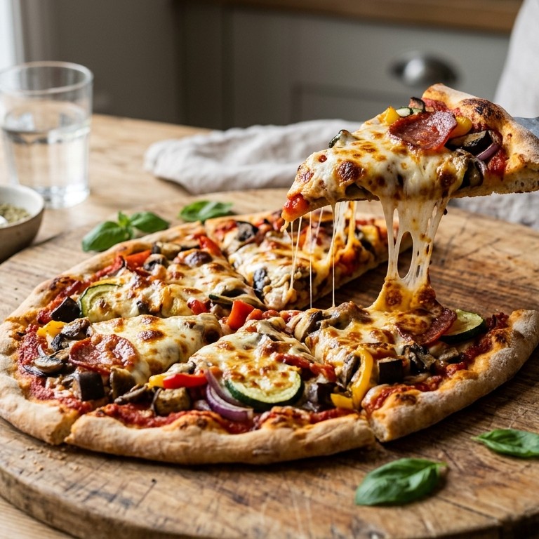 Gezonde pizza recept