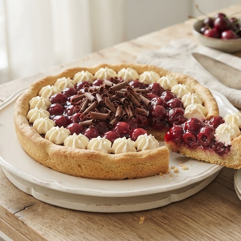Gluten- en lactosevrije kersenvlaai recept