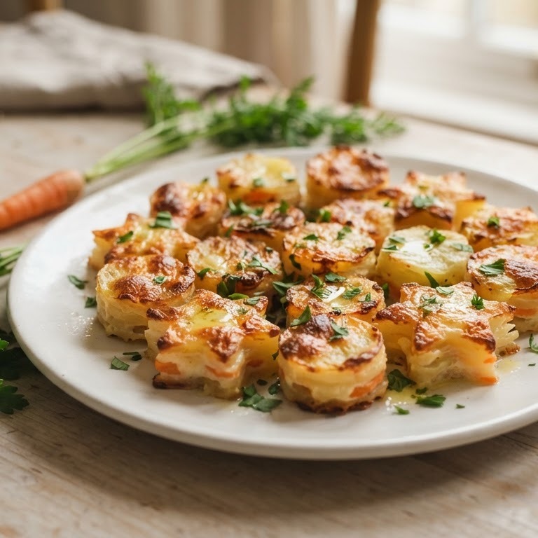 Glutenvrije oranje versieringen (aardappel, wortel) recept